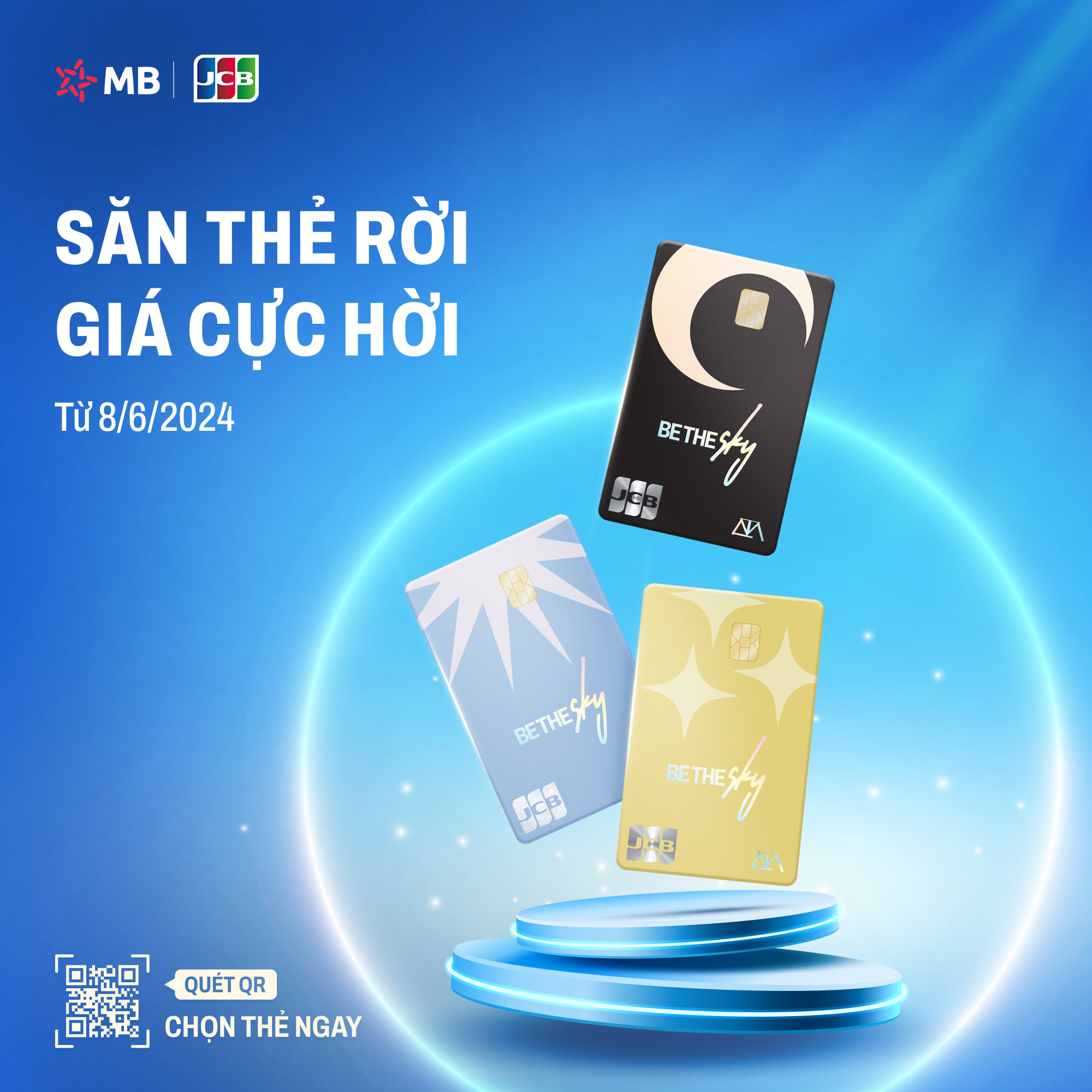 Deal nóng sở hữu thẻ Be The Sky giá cực hời