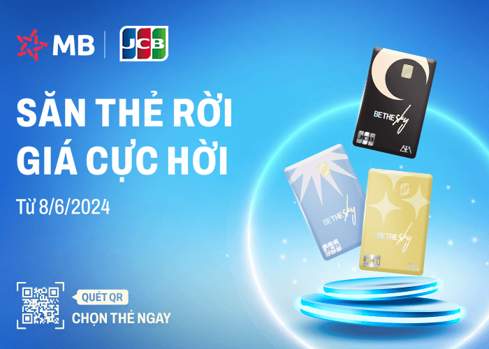 Sở hữu thẻ lẻ Be The Sky với giá cực hời