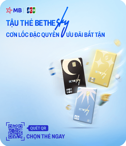 Trải nghiệm 356 ngày ưu đãi cùng thẻ Be The Sky